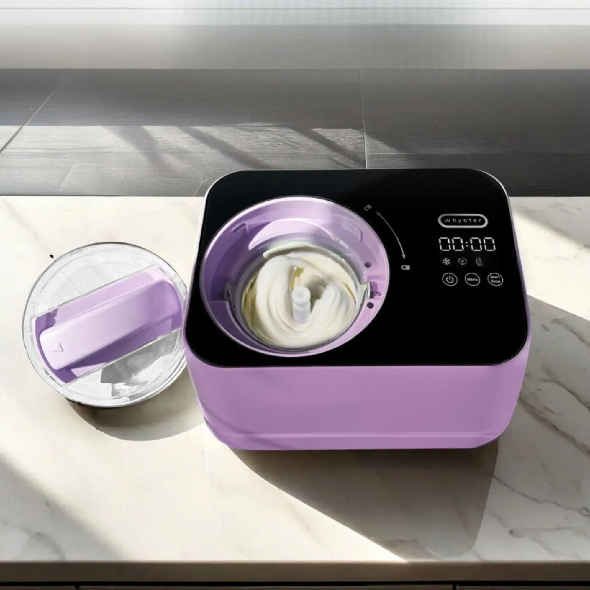 Whynter 0.8 Qt Personal Compact Automatic Ice Cream Maker - Image 27