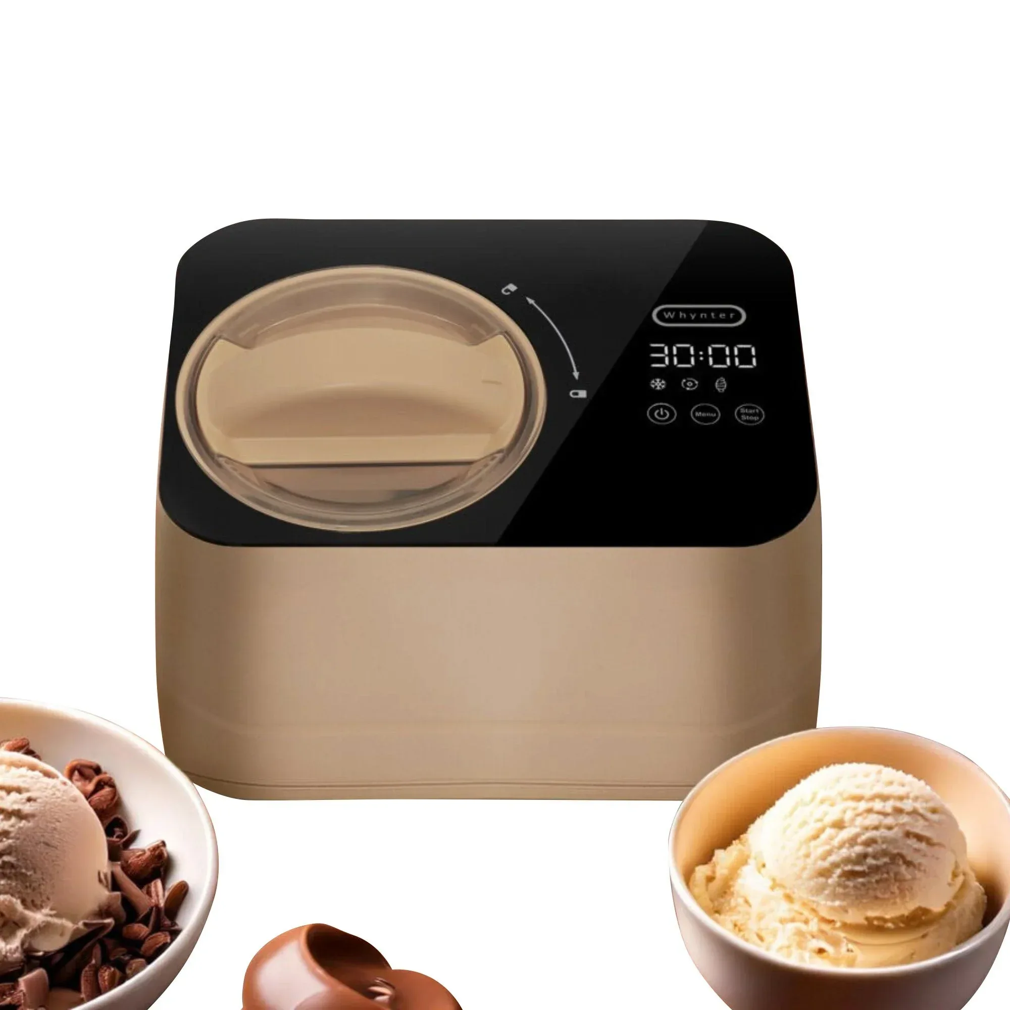 Whynter 0.8 Qt Personal Compact Automatic Ice Cream Maker - Image 3