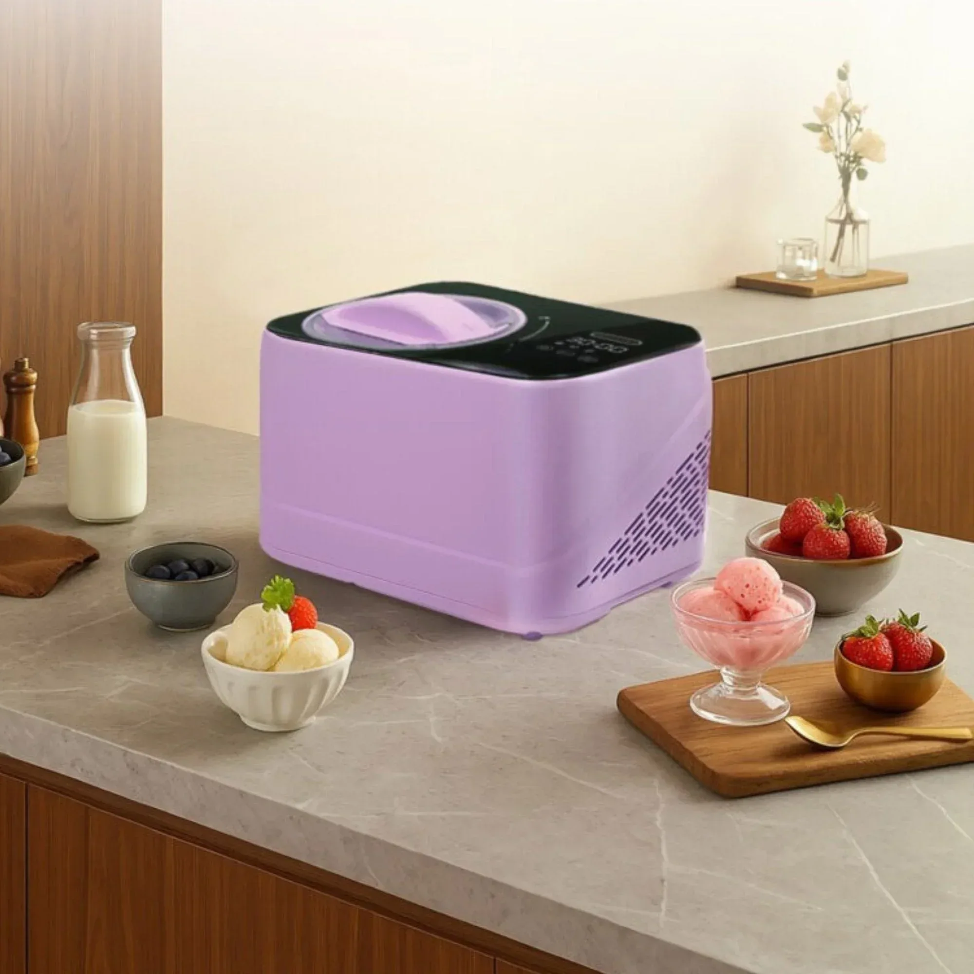 Whynter 0.8 Qt Personal Compact Automatic Ice Cream Maker - Image 30