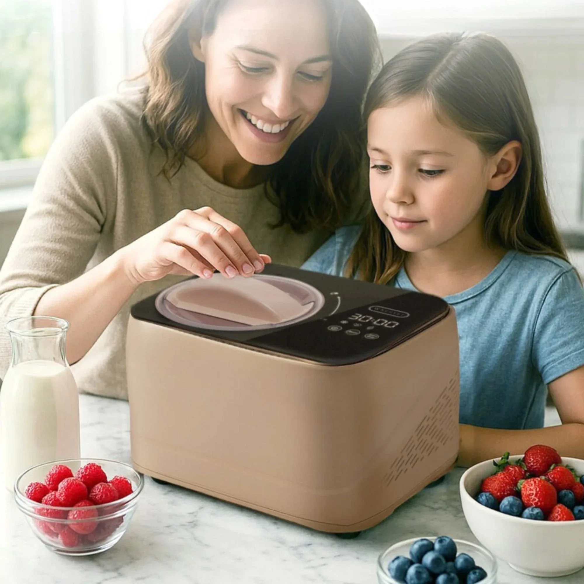 Whynter 0.8 Qt Personal Compact Automatic Ice Cream Maker - Image 4
