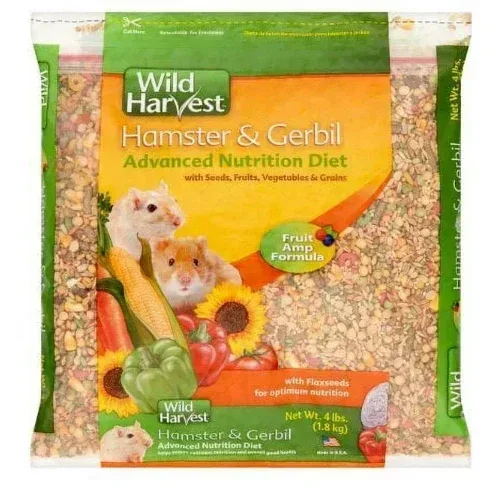 Wild Harvest Hamster and Gerbil Advanced Nutrition Diet, 4 lbs. - Image 2