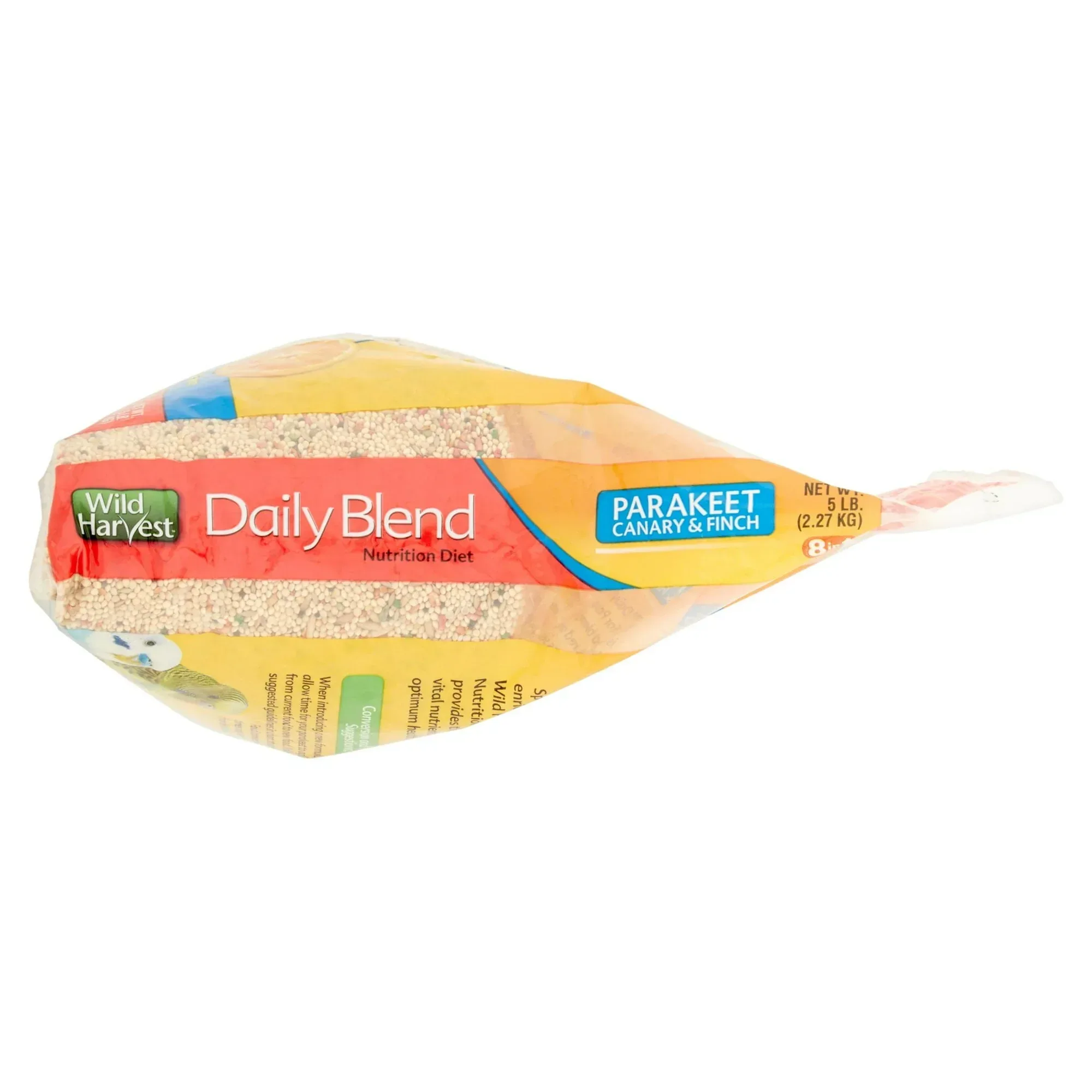 Wild Harvest Parakeet, Canary & Finch Daily Nutrition Blend, 5 lbs. - Image 7