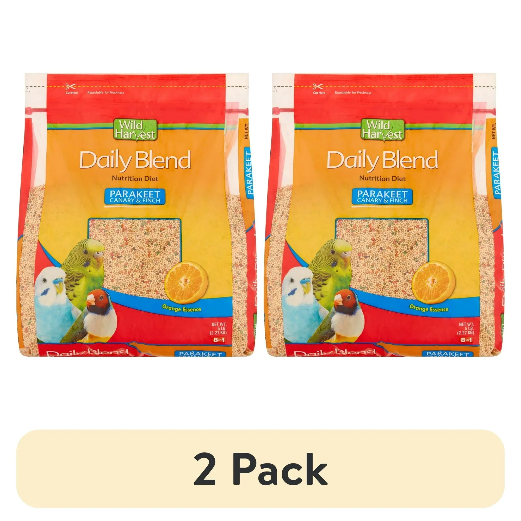 Wild Harvest Parakeet, Canary & Finch Daily Nutrition Blend, 5 lbs. - Image 8