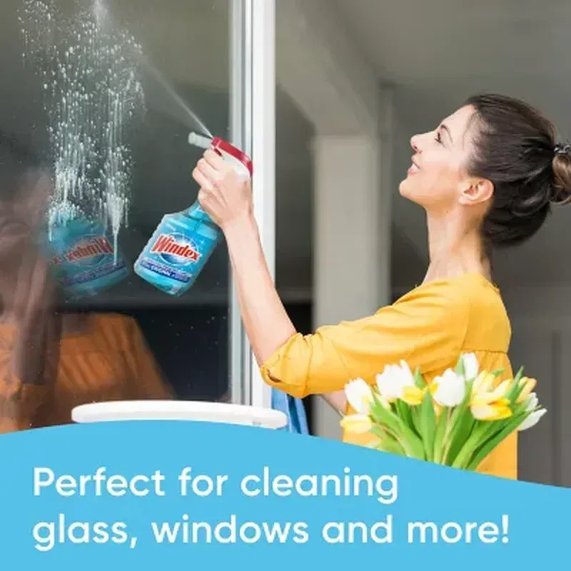 Windex Original Glass Cleaner (128 Fl. Oz. Refill + 32 Fl. Oz. Trigger) - Image 4