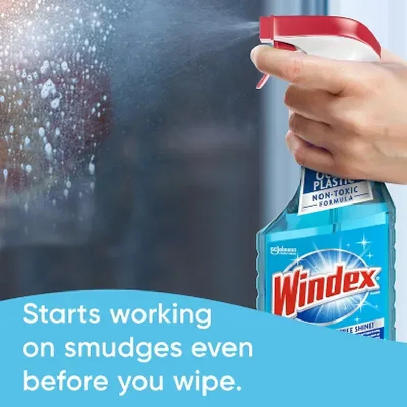 Windex Original Glass Cleaner (128 Fl. Oz. Refill + 32 Fl. Oz. Trigger) - Image 7