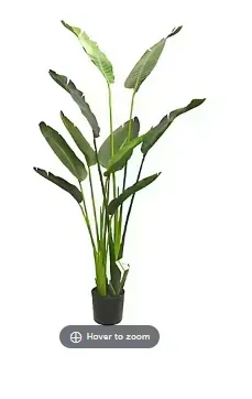 Winward 5' Potted Travelers Palm Decorative Artificial Plant