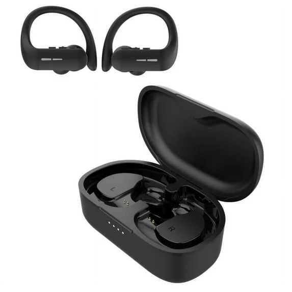 Wireless Sport Earphones with Black Charging Case - Image 3