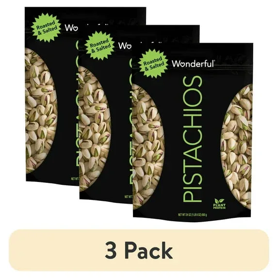 Wonderful Pistachios, In-Shell, Roasted & Salted, 24 Oz - Image 5