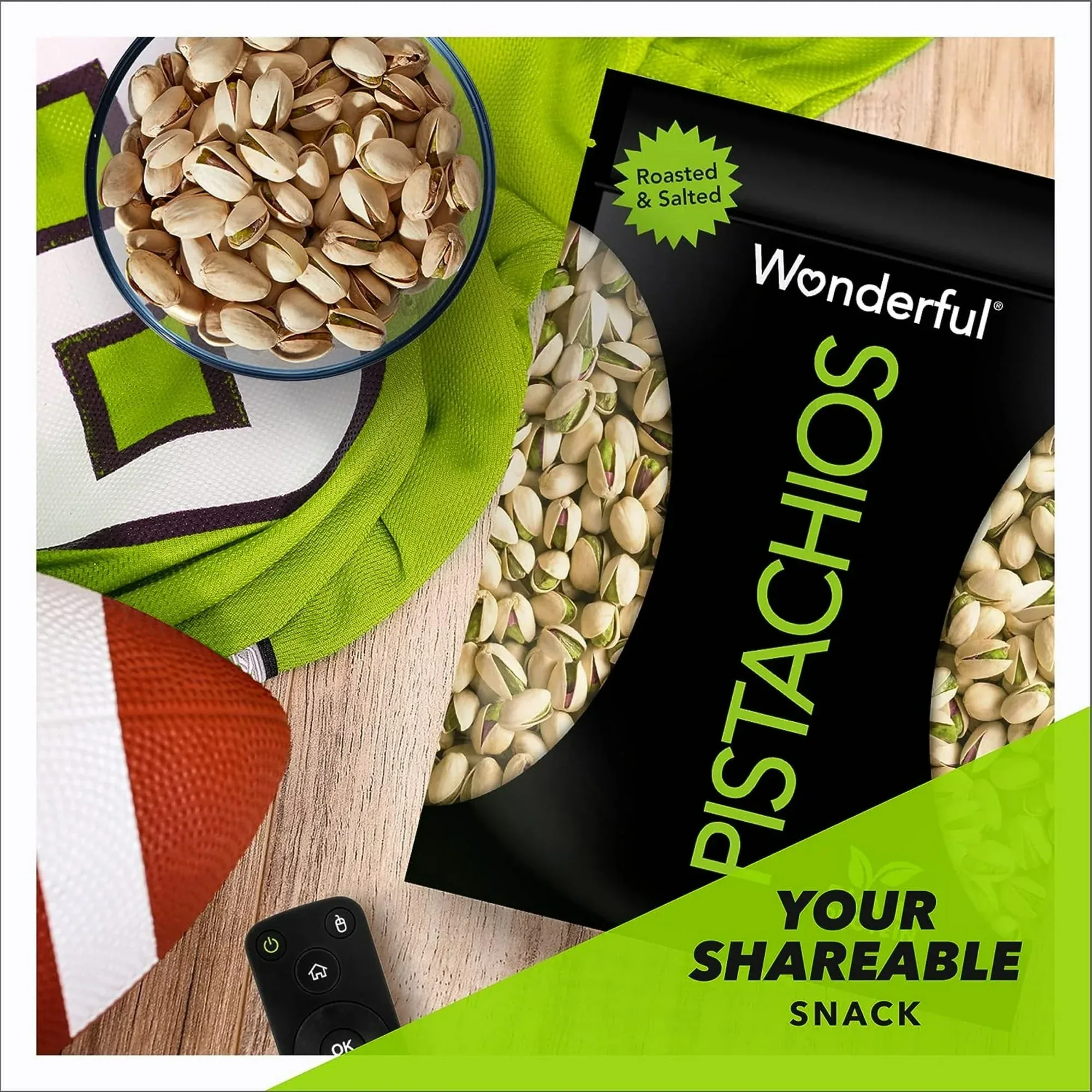Wonderful Pistachios In-Shell Roasted & Salted Nuts, 24 Ounce Bag - Image 3
