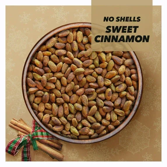 Wonderful Pistachios No Shells Sweet Cinnamon Nuts, 11 Ounce Bag - Image 3