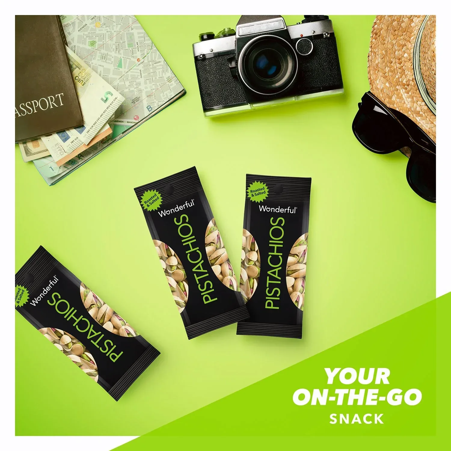 Wonderful Pistachios, Roasted and Salted 1.5 oz., 24 pk. - Image 9