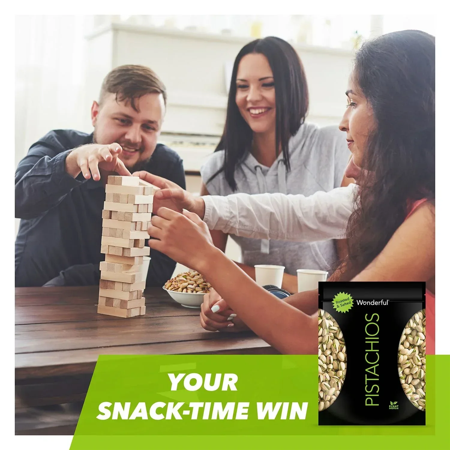 Wonderful Roasted & Salted Pistachios, 48 oz. - Image 8