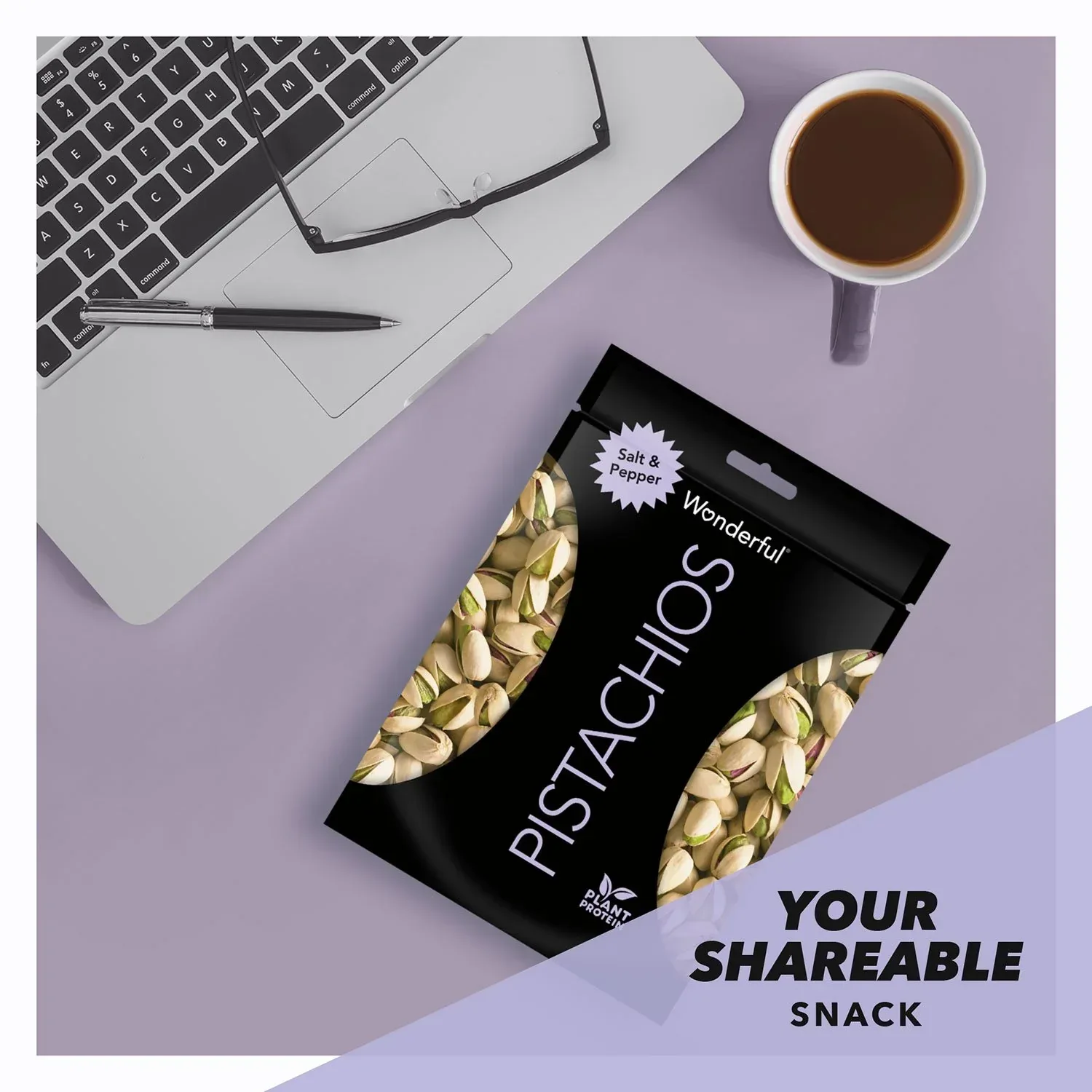 Wonderful Salt & Pepper Pistachios, 40 oz. - Image 6
