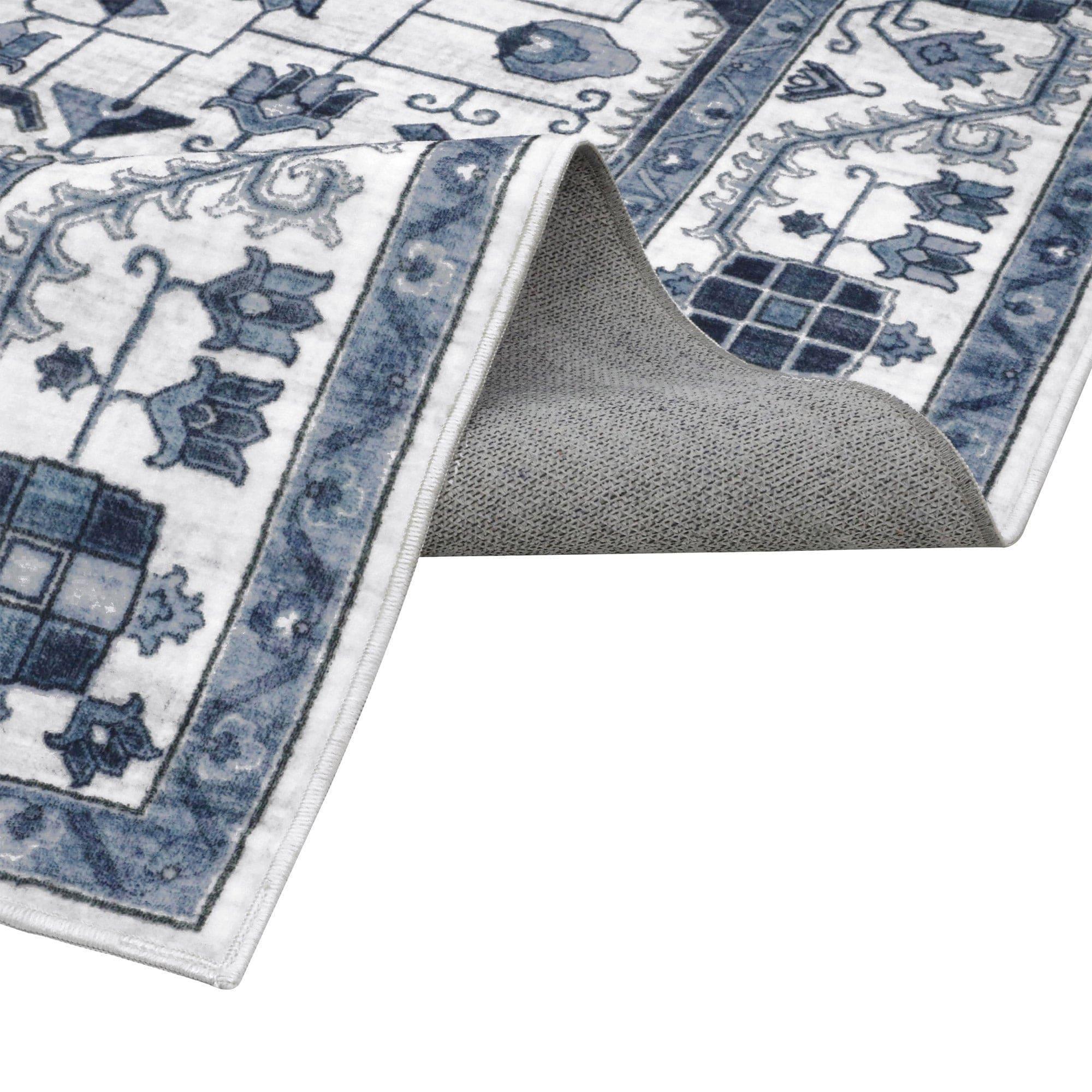 Wyatt & Ash Washable Indoor Area Rug, Cyrus 9' x 12' - Image 5