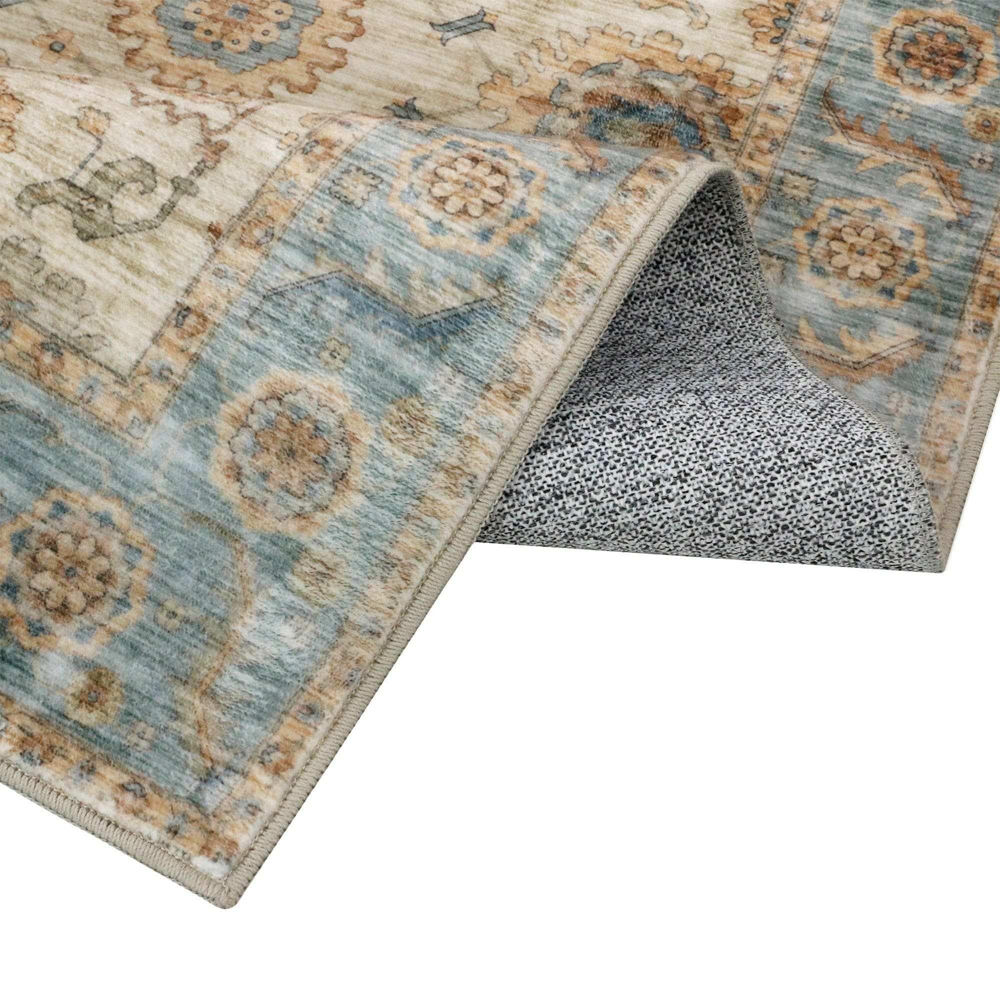 Wyatt & Ash Washable Indoor Area Rug, Dalileh 7'10" x 10' - Image 6