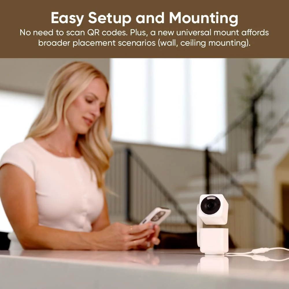 Wyze Cam Pan v4 4K Smart Security Camera, AI Indoor/Outdoor Camera with Color Night Vision, Pan/Tilt/Zoom, Voice Assistant Compatibility - Image 13