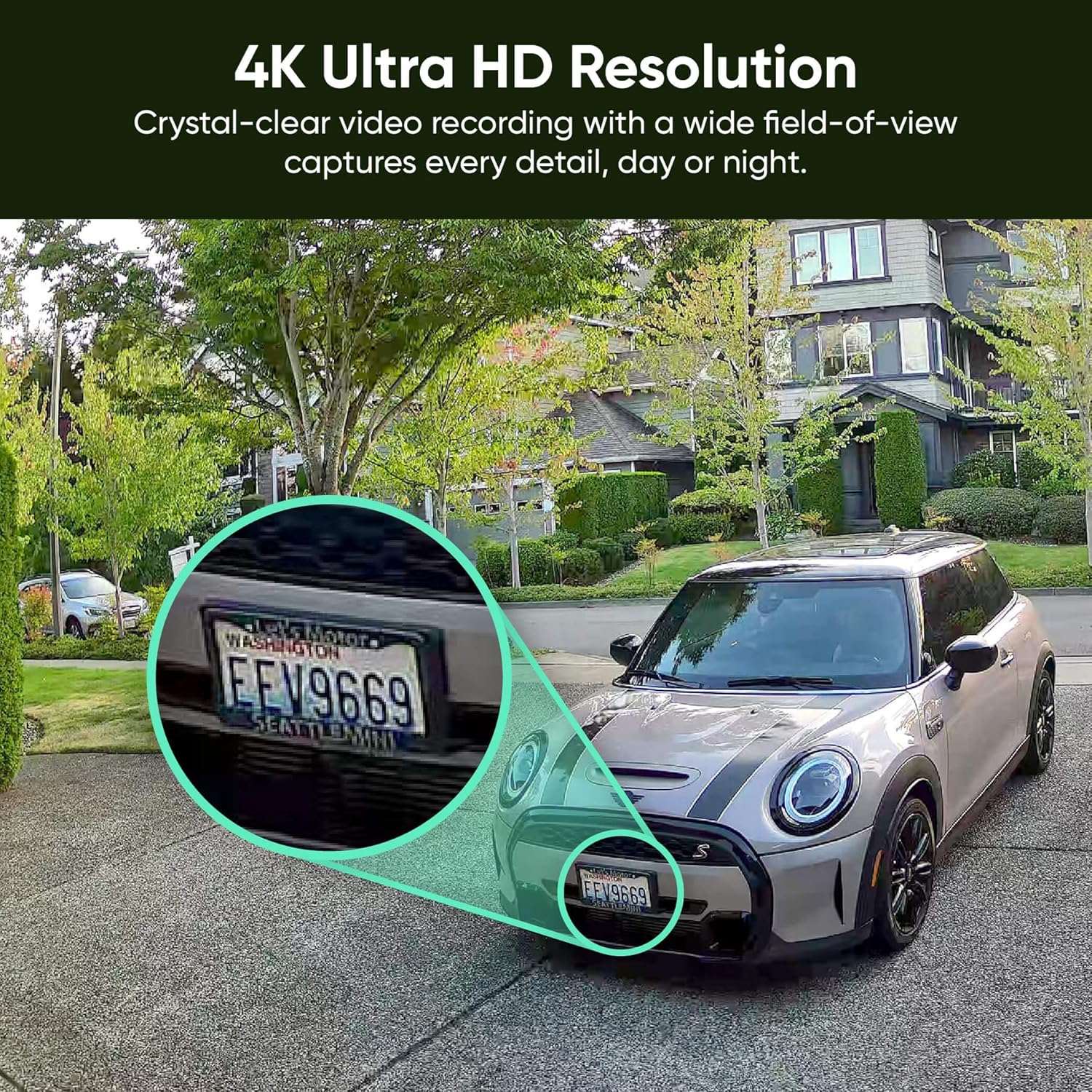 Wyze Cam Pan v4 4K Smart Security Camera, AI Indoor/Outdoor Camera with Color Night Vision, Pan/Tilt/Zoom, Voice Assistant Compatibility - Image 3