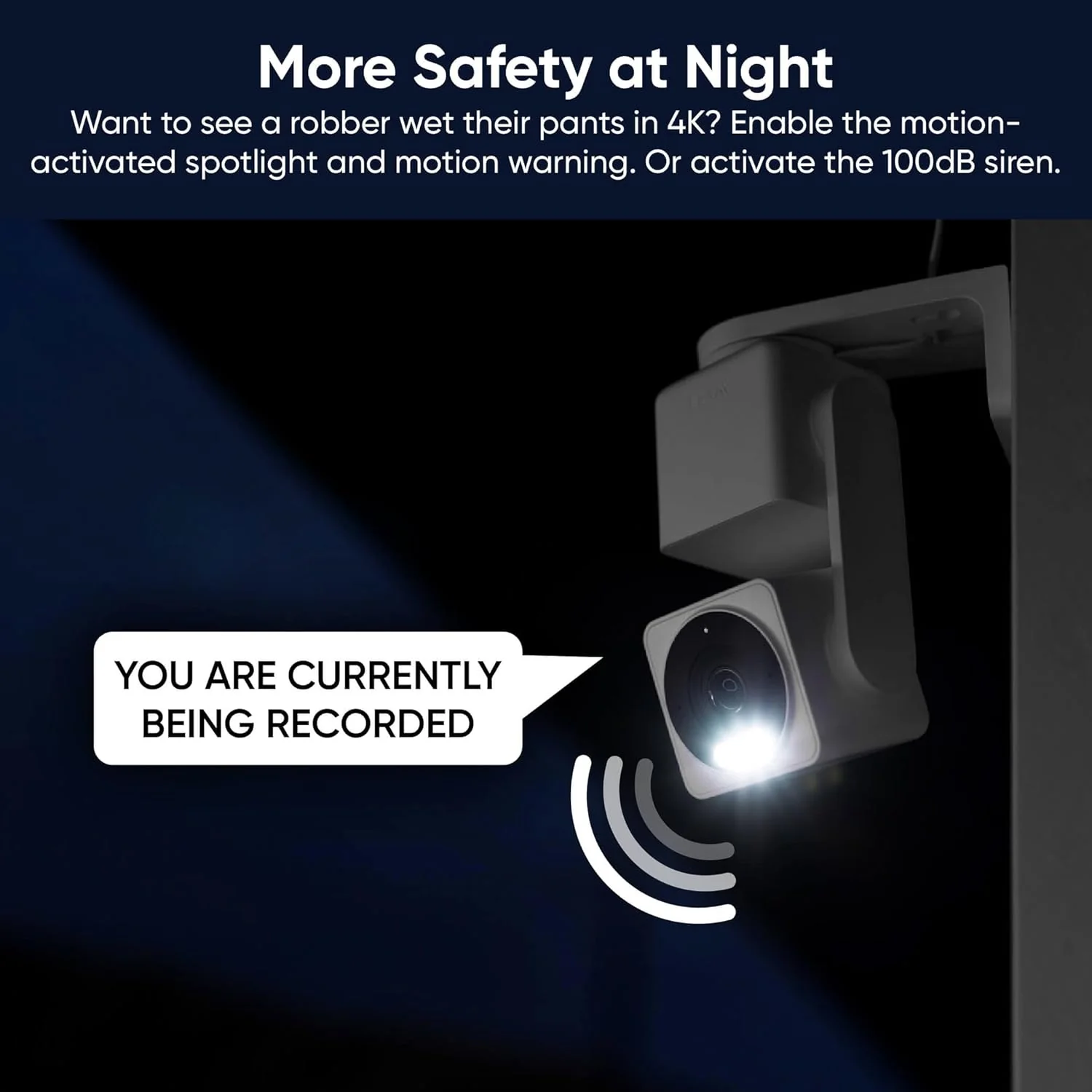 Wyze Cam Pan v4 4K Smart Security Camera, AI Indoor/Outdoor Camera with Color Night Vision, Pan/Tilt/Zoom, Voice Assistant Compatibility - Image 7