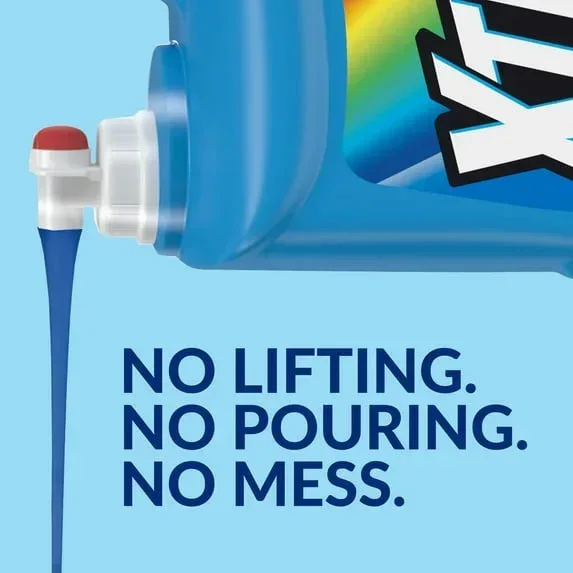 Xtra Plus OxiClean, 131 Loads Liquid Laundry Detergent, 203.1 fl oz - Image 3