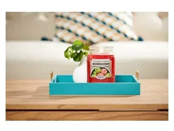 Yankee Candle Jar Candle, 19 oz. - Fresh Apple - Image 2