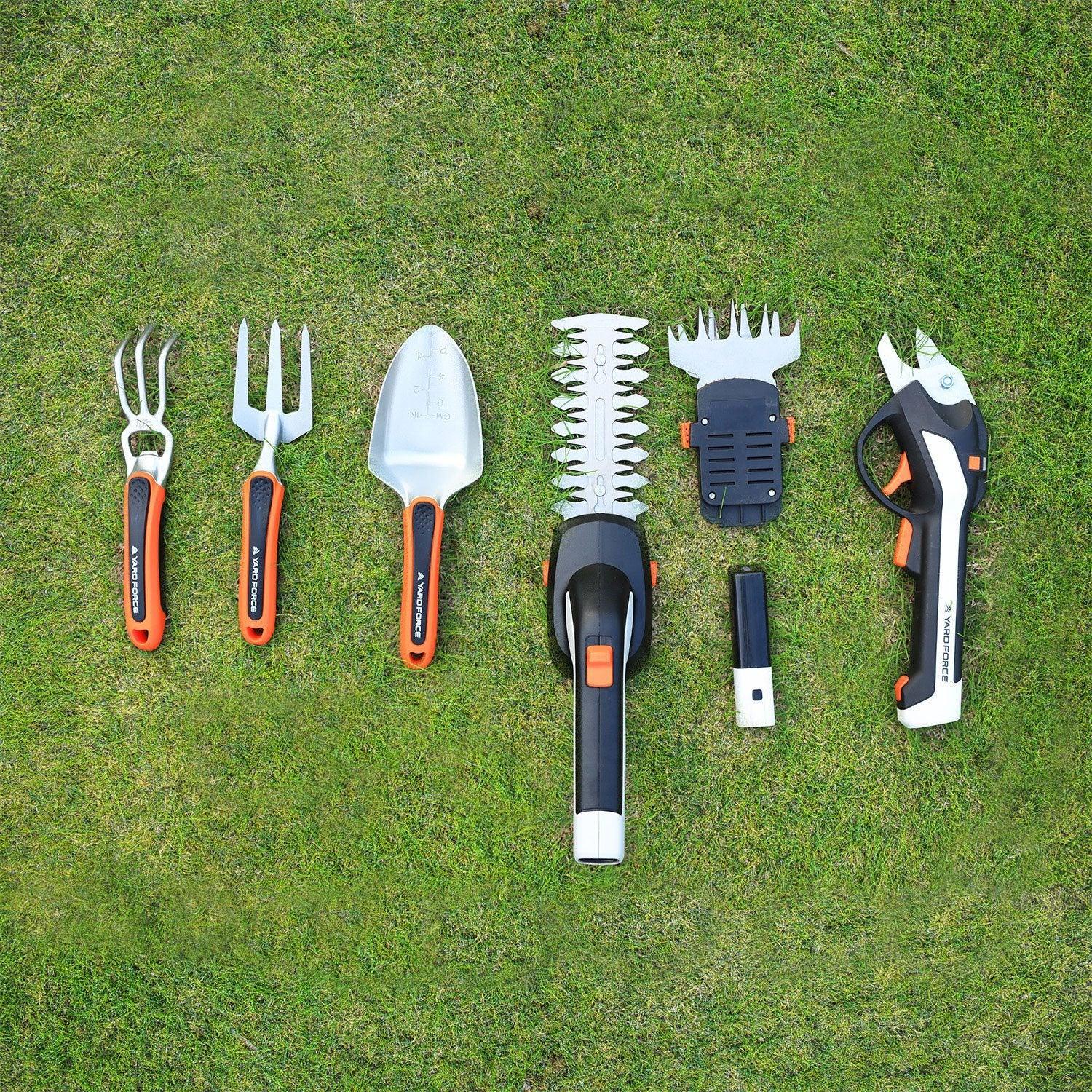Yard Force 4v Lithium-Ion Multi-Tool Garden Kit