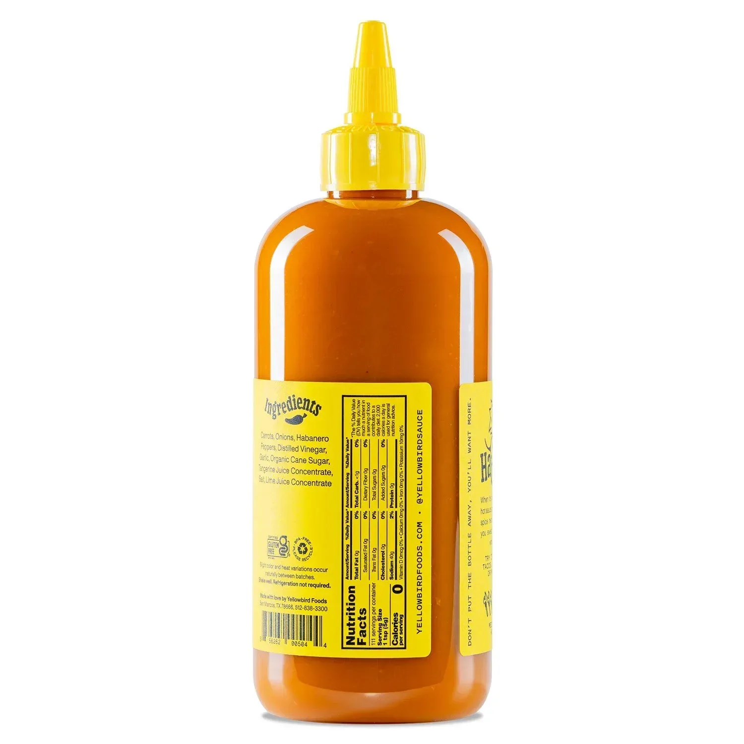 Yellowbird Habanero Hot Sauce, 19.6 oz. - Image 6