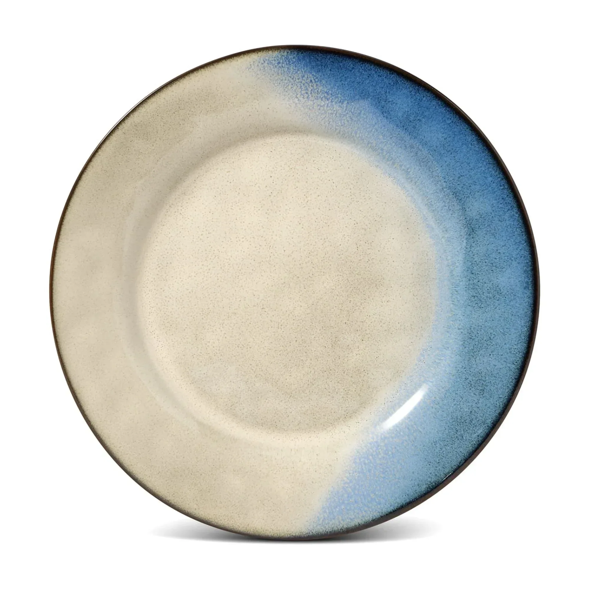 Yellowstone Canto 12-Piece Blue Reactive Ceramic Dinnerware Set - Image 4