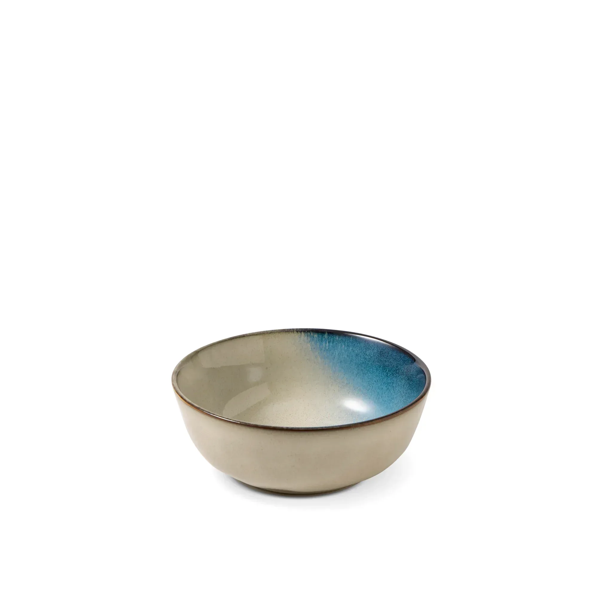 Yellowstone Canto 12-Piece Blue Reactive Ceramic Dinnerware Set - Image 5