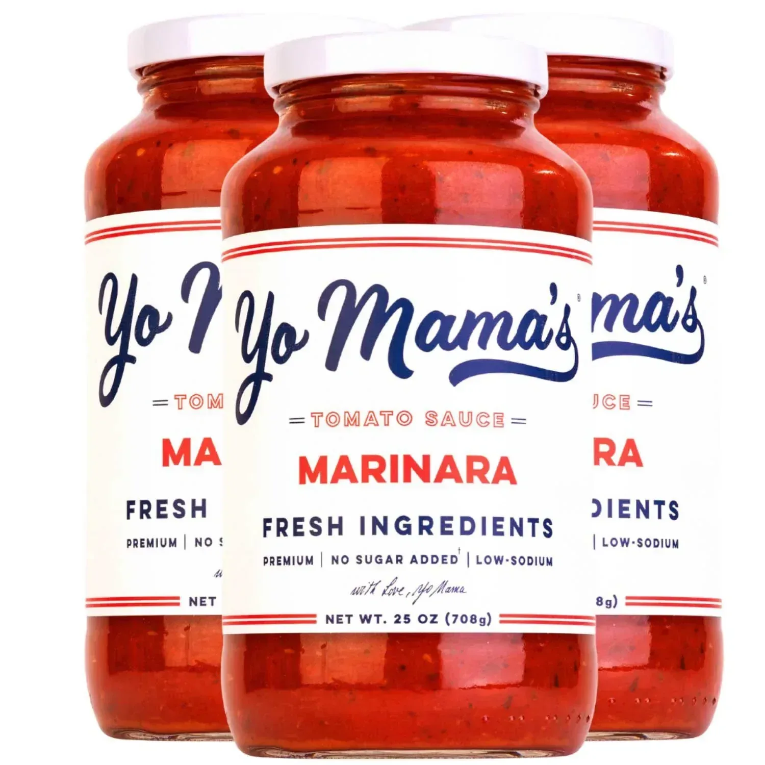Yo Mama's Foods Low-Carb Pizza Sauce 12.5 oz., 3 pk.