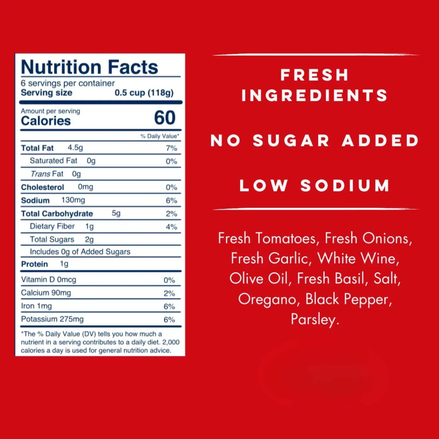 Yo Mama's Foods Low-Carb Pizza Sauce 12.5 oz., 3 pk. - Image 2