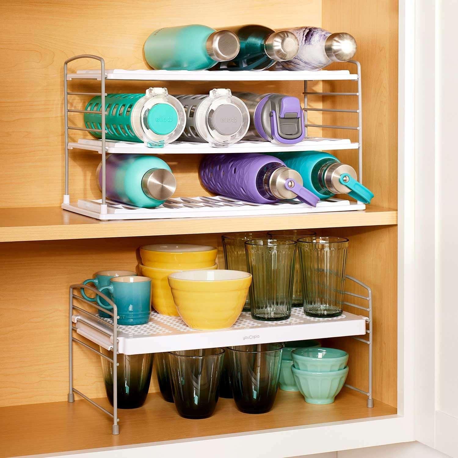 Youcopia 2-Piece Bottle Mug and Plate Organizer Set - Image 2