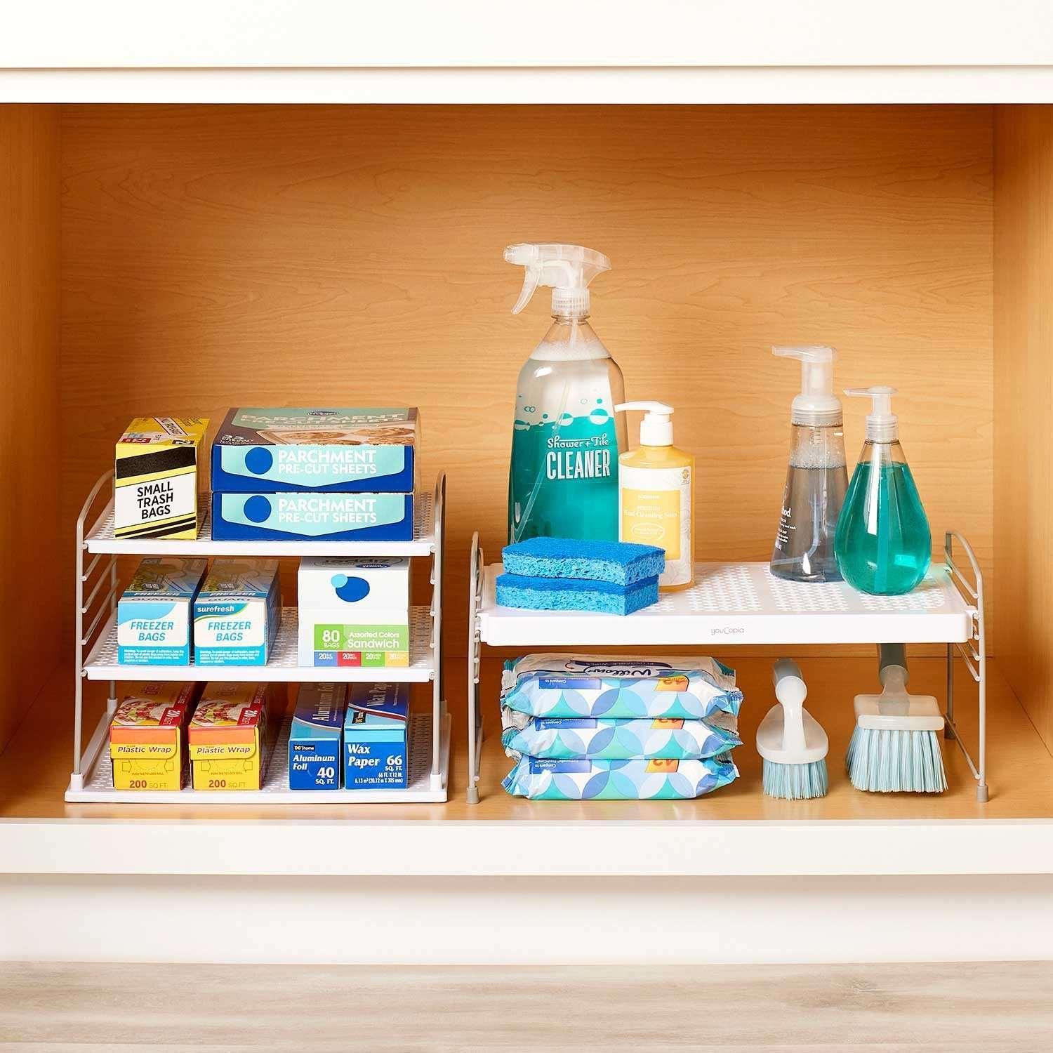 Youcopia Cabinet Shelf Organizer 2-Piece Set - Image 2