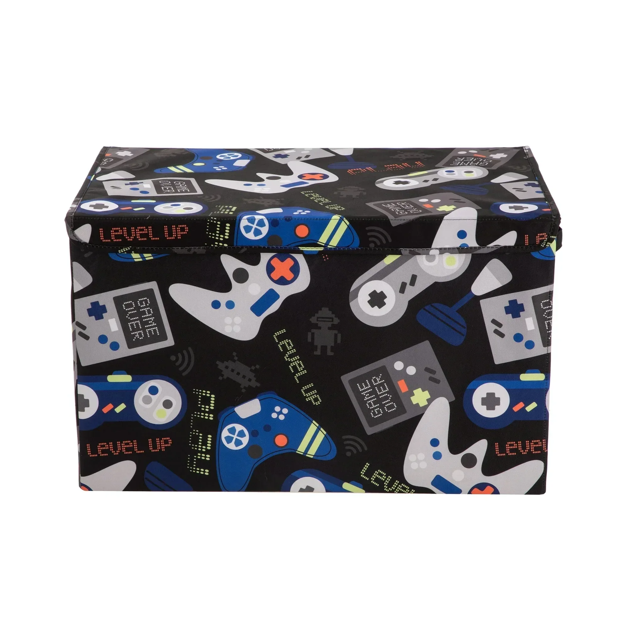 Your Zone Kids Pattern Collapsible Toy Storage Trunk, 24 in x 14.8 in x 15 in - Image 11