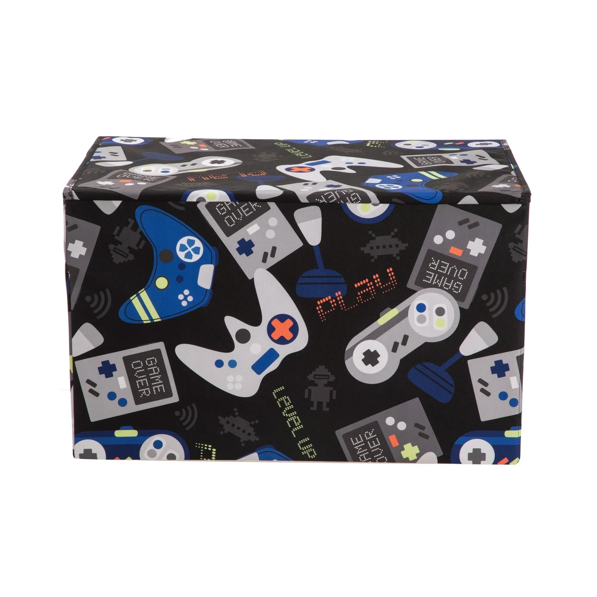 Your Zone Kids Pattern Collapsible Toy Storage Trunk, 24 in x 14.8 in x 15 in - Image 16