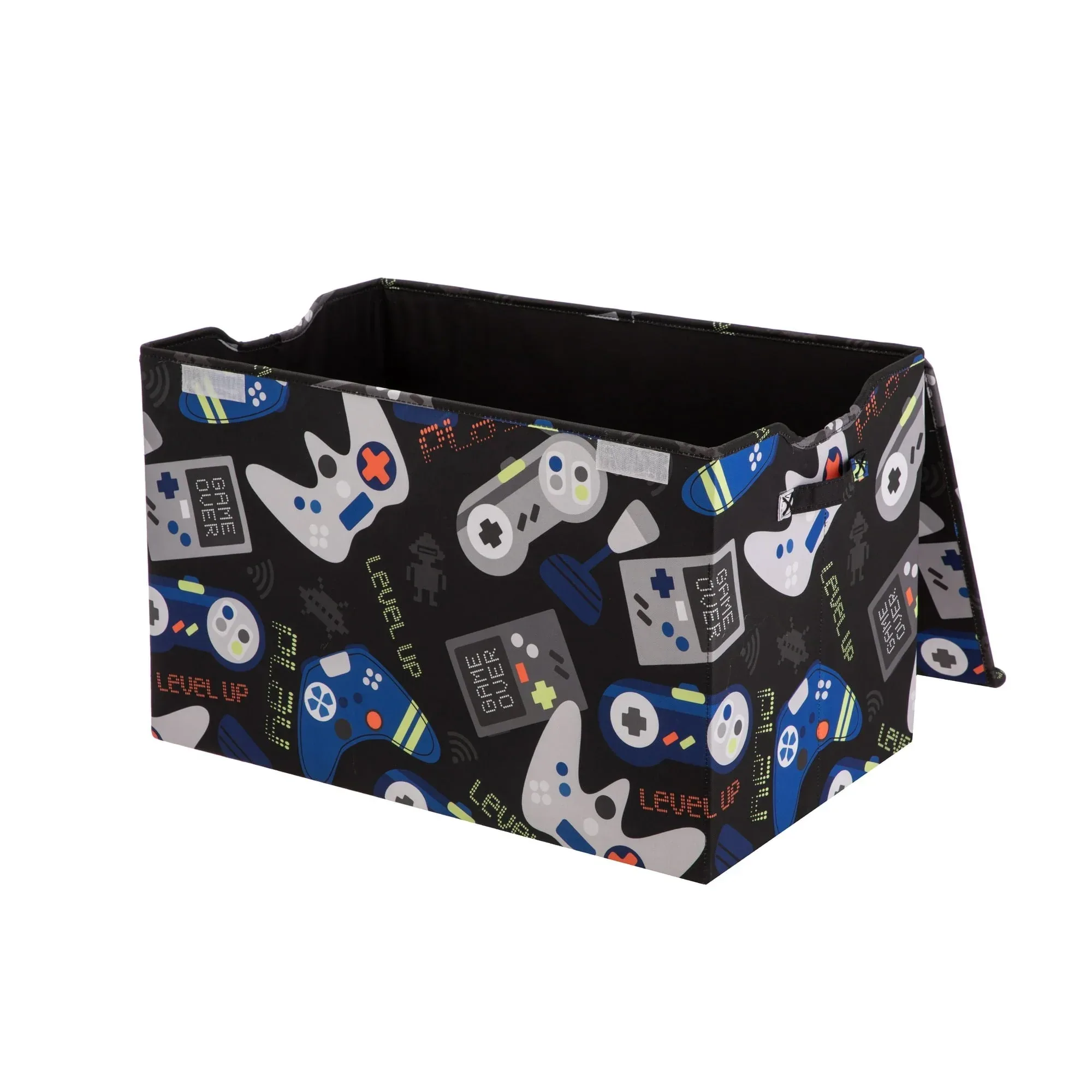 Your Zone Kids Pattern Collapsible Toy Storage Trunk, 24 in x 14.8 in x 15 in - Image 17