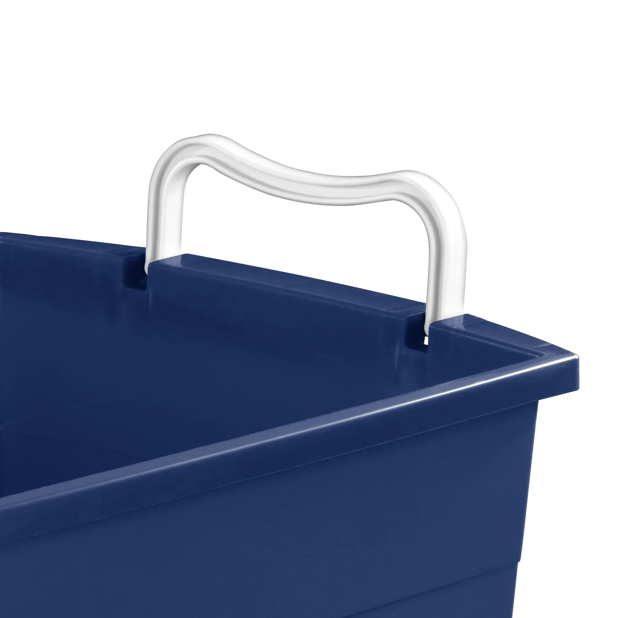 Your Zone Kids Rolling Toy Storage Bin with Handles, 22 in x 16 in x 11 in - Image 4