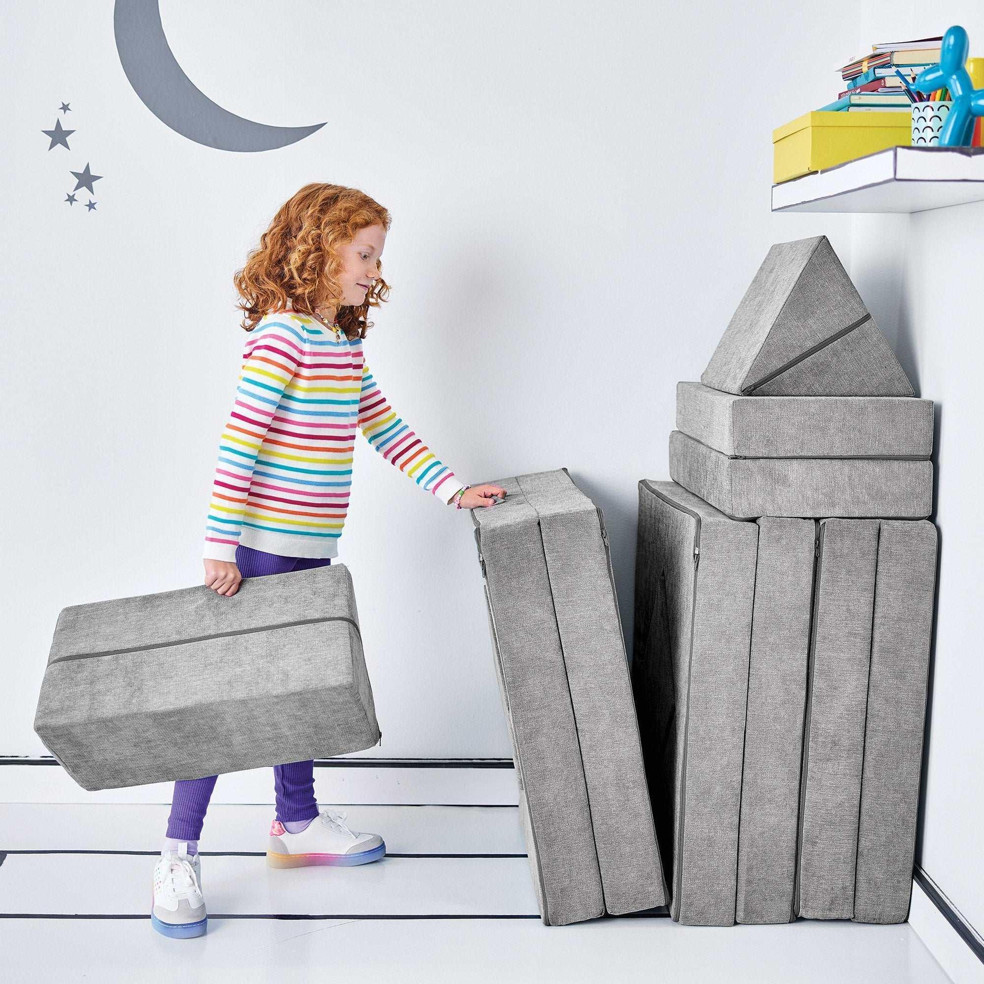 Yourigami Kids Convertible Play Fort - Image 16