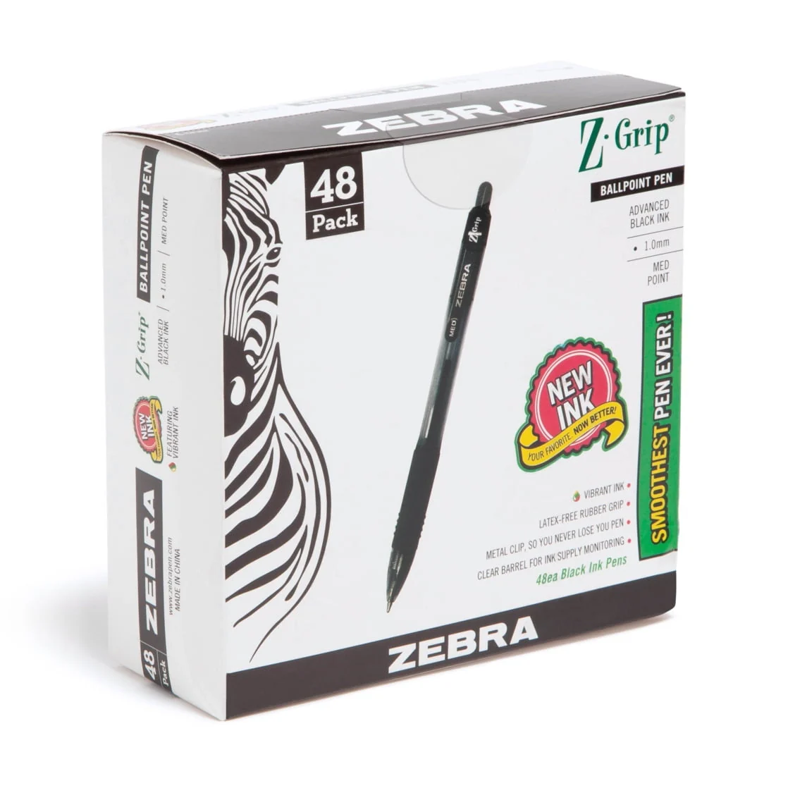 Z-Grip Retractable Ballpoint 1.0mm Black Ink - Image 8