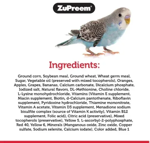 Zupreem® Fruitblend® Daily Bird Food Pellets for Small Birds 14oz - Image 3